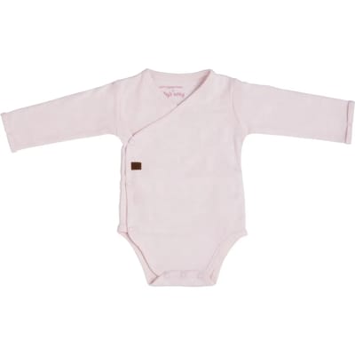 Baby's Only Rompertje lange mouw Melange - Classic Roze - 50 - 100% ecologisch katoen - GOTS