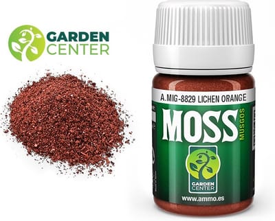 AMMO by Mig Jimenez Modelbouwdecoratie - MIG 8829 Lichen Orange Moss - 35ml Effecten potje