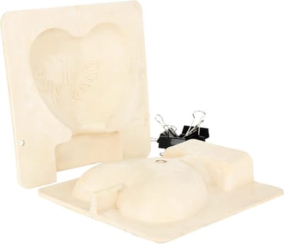 DIY Kaarsenmal Hart - 3D Siliconen Mal voor Zelf Kaarsen Maken - Flexibel en Herbruikbaar