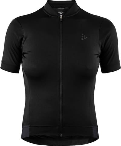 Craft W Essence Jersey Fietsshirt - Dames - Zwart - Maat XL