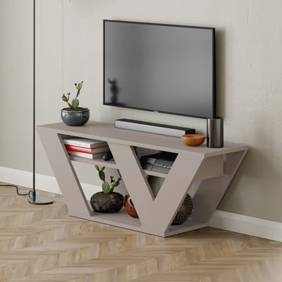 Hocus Picus TV Meubel - Licht Mokka - 110x30x40 cm