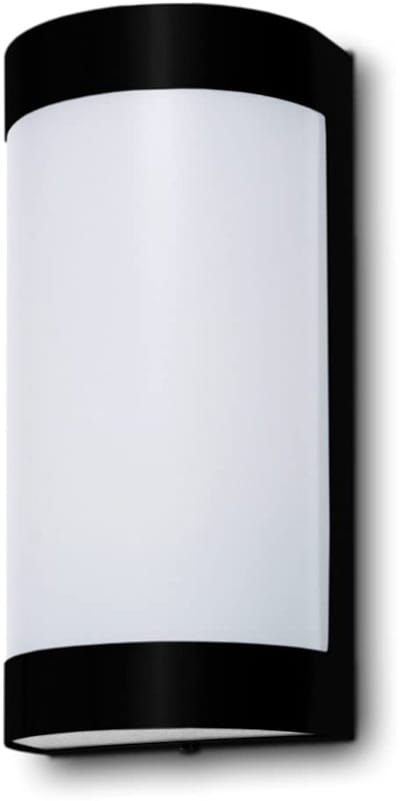 Kwazar - Buitenlamp Wand, Buitenwandlampen Plafondlamp - Wandlamp Plafondlamp Buiten Gevellamp - Spot Buiten max. 40W, E27, IP44, 230V - Weerbestendige verlichting - GOYLE, Zwart