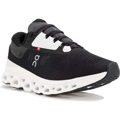 Dames Sneakers On Running On CloudStratus 3 Zwart Frost (Vrouwen) Zwart/Vorst 37.5 white