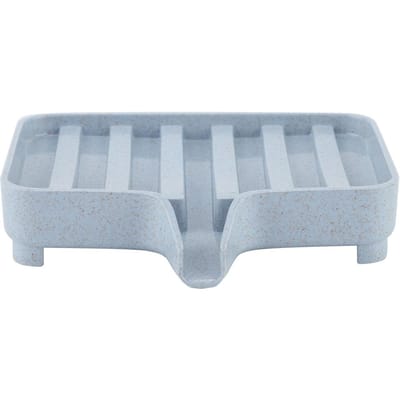 Tarwestro Zeep Spons Afdruip Opbergdoos Houder Badkamer Keuken (Blauw)
