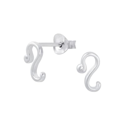 Zilver oorsteker sterrenbeeld leeuw | zodic sign leo | zilveren oorbellen dames | zilverana | Sterling 925 Silver