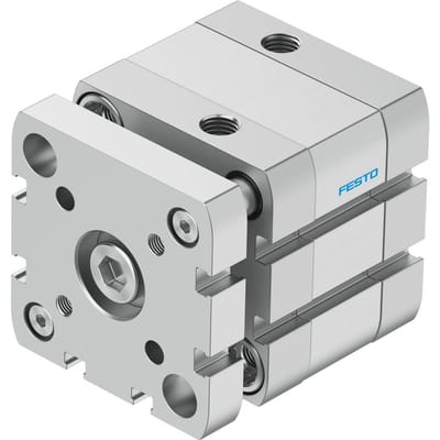 Festo Compacte Cilinder 50mm Boring 10mm Slag ISO 21287 Dubbelwerkend - 554259 - P2DPH