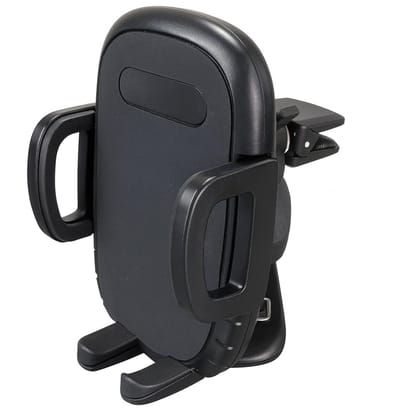 Telefoonhouder Auto Ventilatie - GSM Houder - Verstelbaar - Universeel - Auto Accessories - Telefoonhouders Auto - Zwart