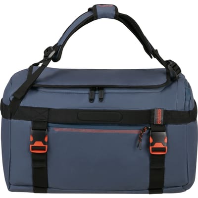 American Tourister reistas rugzak Urban Track Duffle / Backpack Coated 60L Navy / Orange blauw