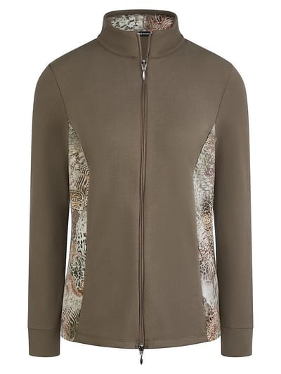 Sweatvest Van Peter Hahn groen