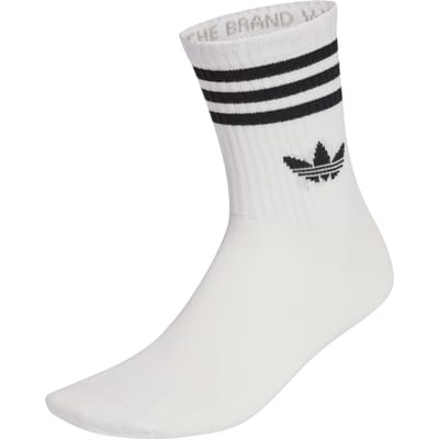 Adidas Originals 3 Stripes Crew 10 Pairs Sokken Wit
