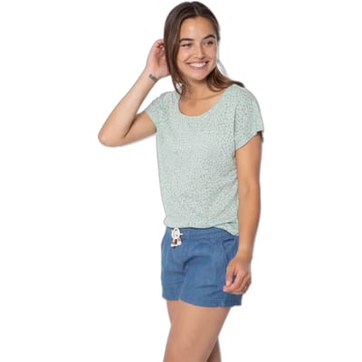 Protest Prtmegan – T shirt Dames – Korte mouwen – Ronde hals