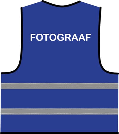 Fotograaf hesje blauw