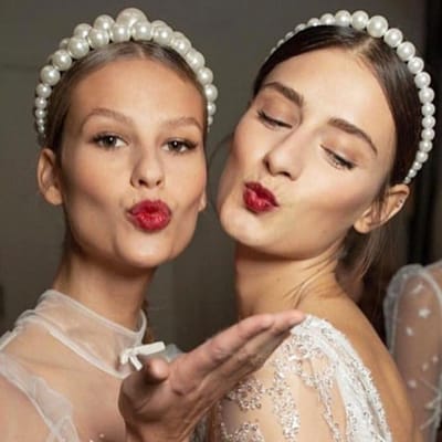 4 Stuks Mode Haarbanden met Parels voor Bruiloft en Feestelijke Gelegenheden - Elegante Haaraccessoires