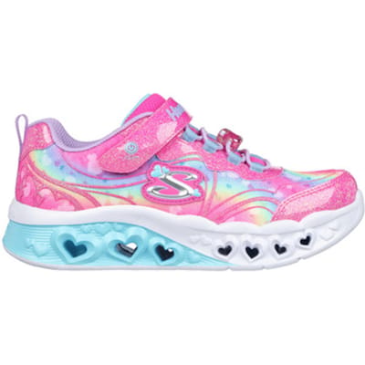Skechers Flutter Heart Lights-Groovy Swirl 303253L-HPLV, voor meisje, Roze, Sneakers,Sportschoenen, maat: 31