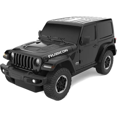 Rastar Jeep Wrangler JL 1:24 Op Afstand Bestuurbare Auto Zwart