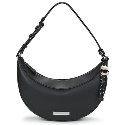 Handtas Karl Lagerfeld IKON SMOOTH HALFMOON SHB