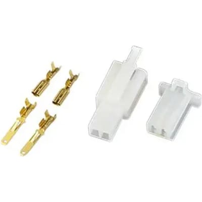 2-pins mannelijke en vrouwelijke plastic connector Brazoline
