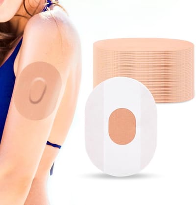 Waterdichte pleisters voor Dexcom G6 - 40 stuks zelfklevende overpleisters, 10 dagen bescherming, huidvriendelijk en ademend