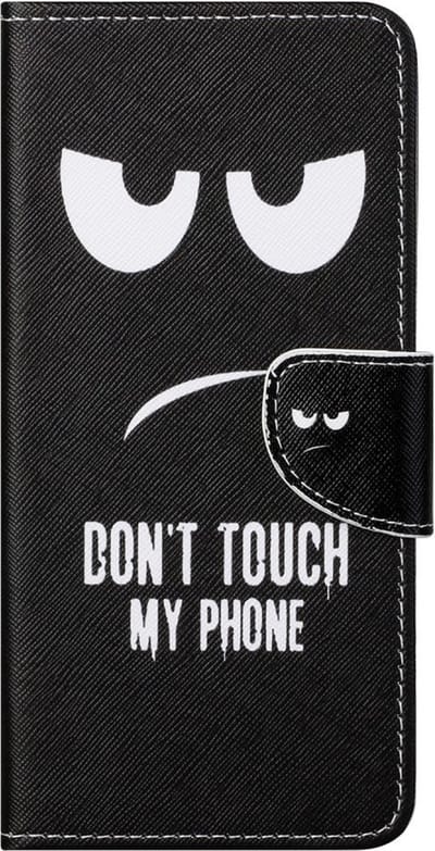 Coverup Hoesje - Geschikt voor OnePlus Nord 2 Hoesje - Coverup Book Case - Don't Touch