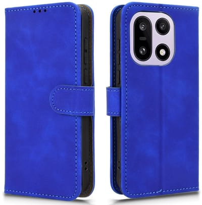 Coverup Hoesje - Geschikt voor OnePlus 15 Hoesje - Coverup Book Case - Blauw