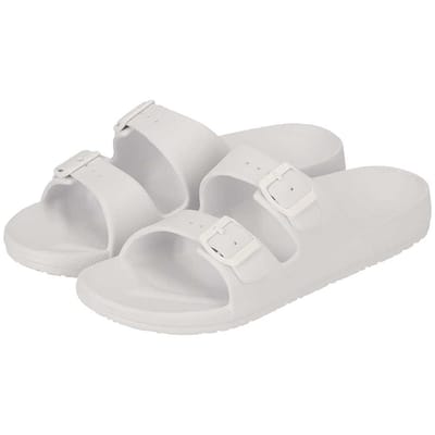 Morethansocks - Sandalen dames - Gespsluiting - Waterbestendig - Slipper dames - Sandalen lage hak dames - Sandalen zomer