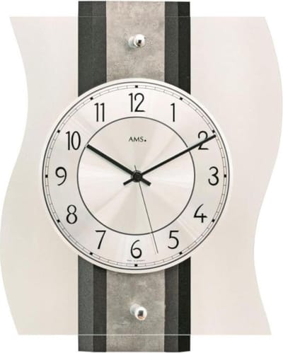 Wandklok radiogestuurd AMS - 5538