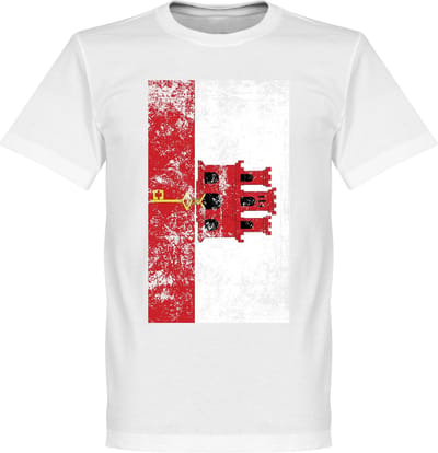 Gibraltar Flag T-Shirt - L