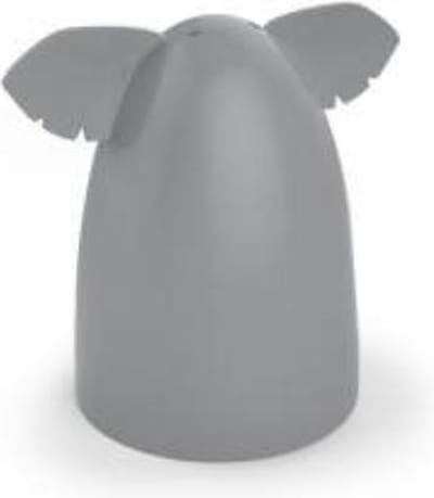Cookut - peper- en zoutstel - zout-peperstrooier - olifant Nicole - grijs
