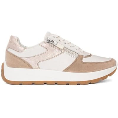 Ara New York dames sneaker - Beige wit - Maat 38,5