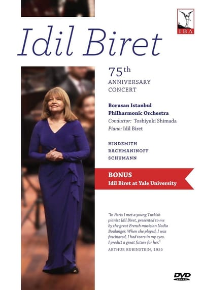 Idil Biret, Borusan Istanbul Philharmonic Orchestra - Idil Biret 75th Anniversary Concert (2 DVD)