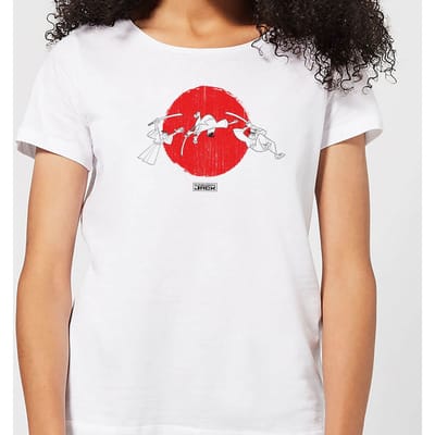 Samurai Jack Sunrise Women's T-Shirt - White - S