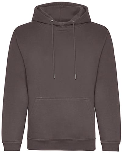 Just Hoods Organic Hoodie JH201 - Charcoal (Heather) - maat L