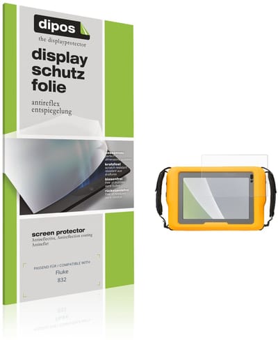 dipos – 2x Matte Beschermfolie geschikt voor Fluke 832 | Krasbestendige & antireflecterende Screenprotector Ultra-Thin