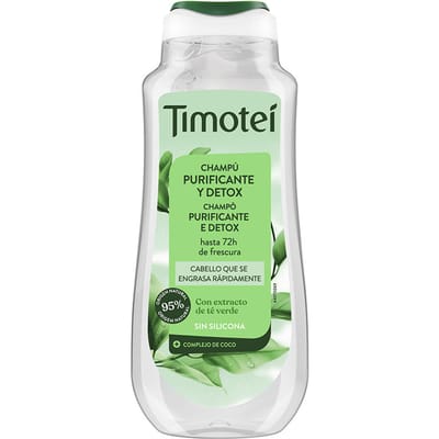Timotei Hydraterende En Revitaliserende Shampoo Met Kokosmelk En Aloë Vera 600 ml