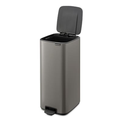 Brabantia Bo Pedaalemmer - 30 liter - Platinum