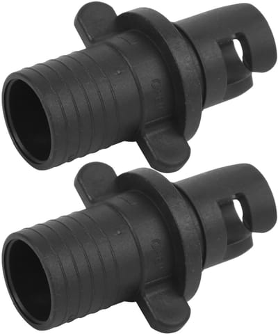Dailygoody - Ventiel Adapter - Inflatie Accessoire - Zwart - Geschikt voor Kajak en Surfplank - Lekvrije prestaties - Ideaal voor opblazen