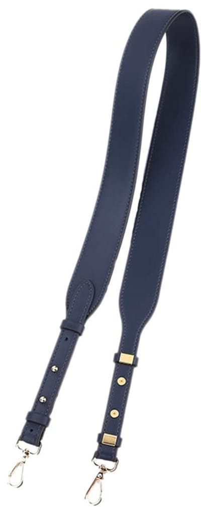ONF3 - Schouderriem dames - Verstelbaar - PU-leer - Donkerblauw - Brede draagriem - Universele vervanging voor handtassen - Ideaal voor crossbod...