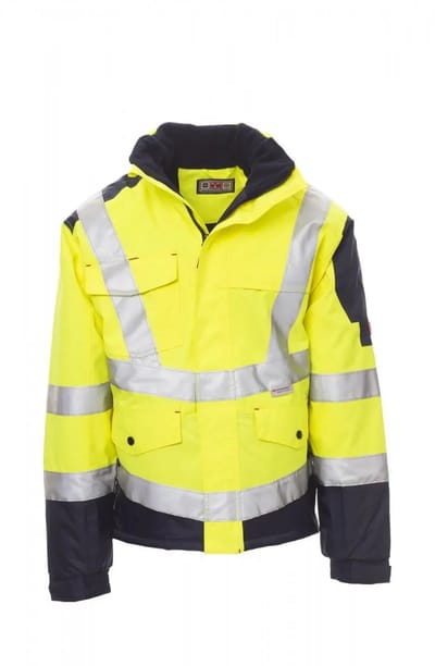 Payper Freeway - fluorescent yellow/navy blue - 3XL