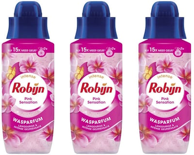 Robijn Wasparfum - Pink Sensation - 3 x 342 ml Voordeelverpakking