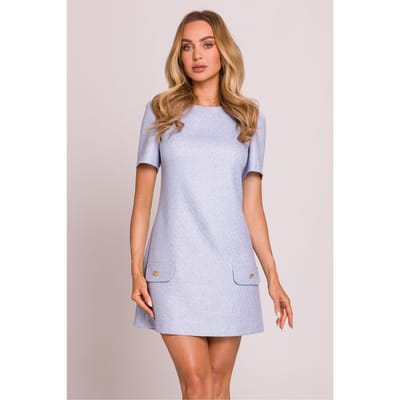 Soft Essence Dress - Blau / S