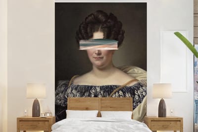 Behang - Fotobehang Johanna Henriette Engelen - Dubois Drahonet - Pastel - Breedte 145 cm x hoogte 220 cm