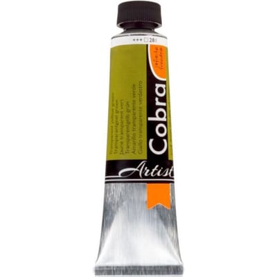 Cobra Artist Olieverf 40 ml Transparent Yellow Green 281