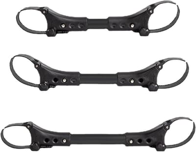 Dubbele kinderwagen connector - Kinderwagen haak Baby clip - Reizen met twee kinderen - Universele buisdiameter