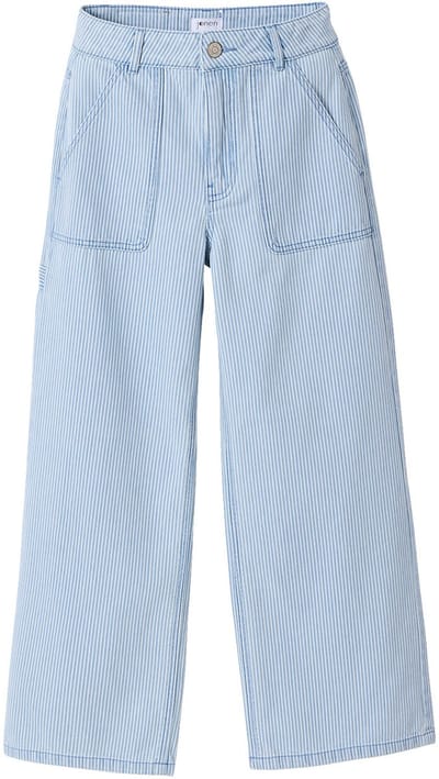 Jonen Gestreepte wijde broek voor meisjes