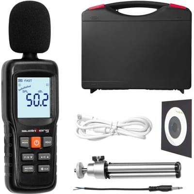 Steinberg Systems Geluidsniveaumeter - klasse 2 - 30 - 130 dB 10030412
