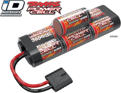 Traxxas NiMH accupack 8.4 V 3000 mAh Aantal cellen: 7 Hump Traxxas iD