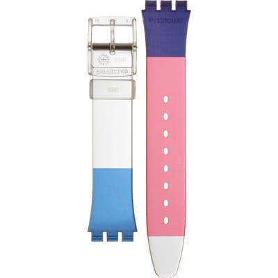 Swatch Plastic - Originals Medium (34mm) /Access/Solar/Musicall/Stop - G/SK/SL/SR/SS/SO28 AGN275 GN275 Verre-toi Horlogeband
