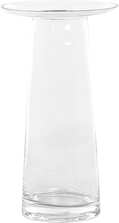 MANNA - Decoratieve vaas - Transparant - Glas