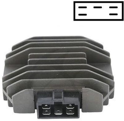 Spanningsregelaar Yamaha SRX 250 1986 - 1987 SRX250 YMP-SP5