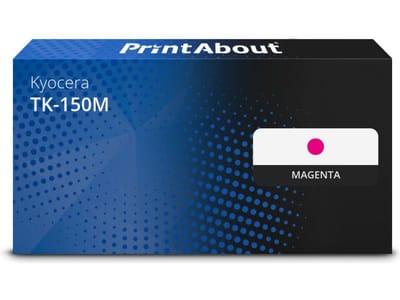 PrintAbout huismerk Toner TK-150M Magenta Geschikt voor Kyocera